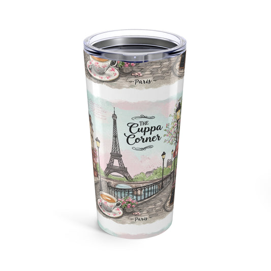 The Cuppa Corner- Tumbler "Paris"