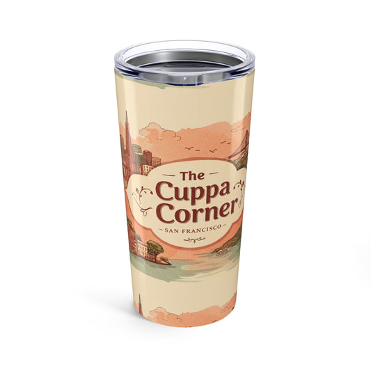 San Francisco Landmark Tumbler 20oz - The Cuppa Corner Travel Mug