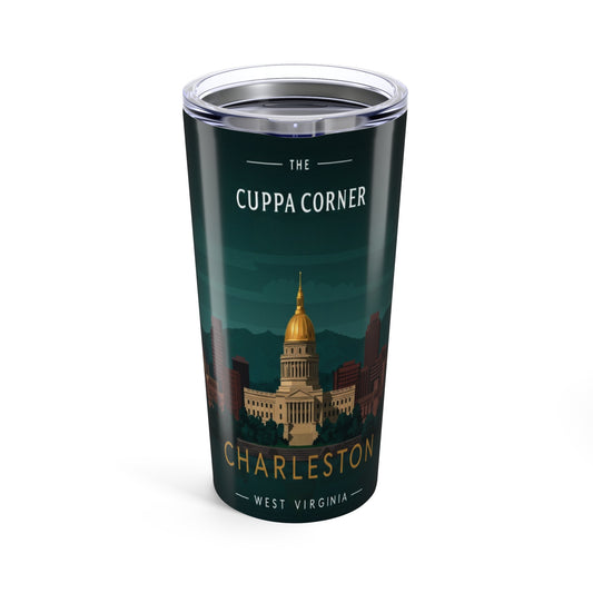 Charleston Skyline Tumbler 20oz - Cuppa Corner Design