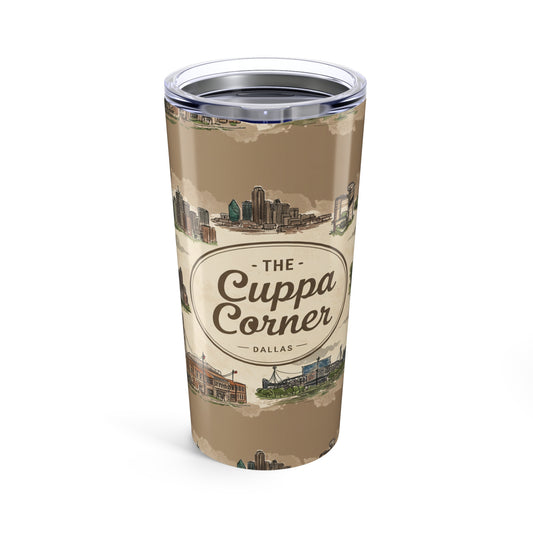 The Cuppa Corner- Tumbler "Dallas"